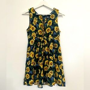 Xs sunflower patterned sundress from All that Jazz brand
